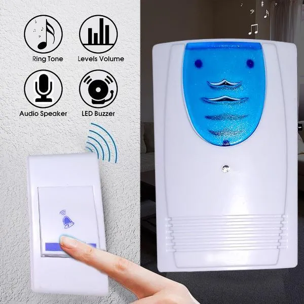 0259 Musical Sound Cordless Square Doorbell, 32 Melody