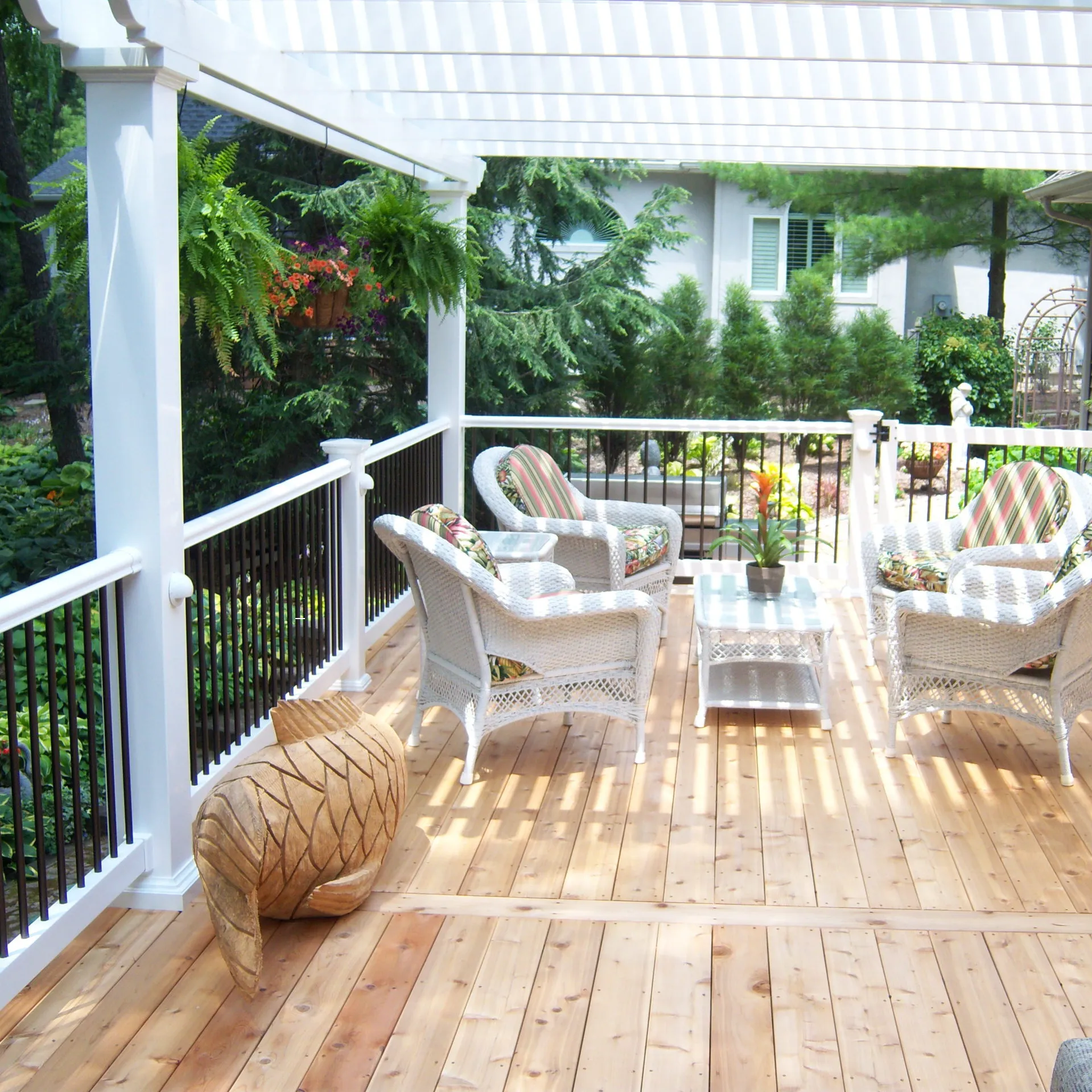 14' x 12' Wall-Mount Pergola Kit - Made in USA