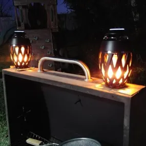 2-Pack: Margaritaville Bluetooth LED Flame Tiki-Torch Speaker with 3-Foot Pole