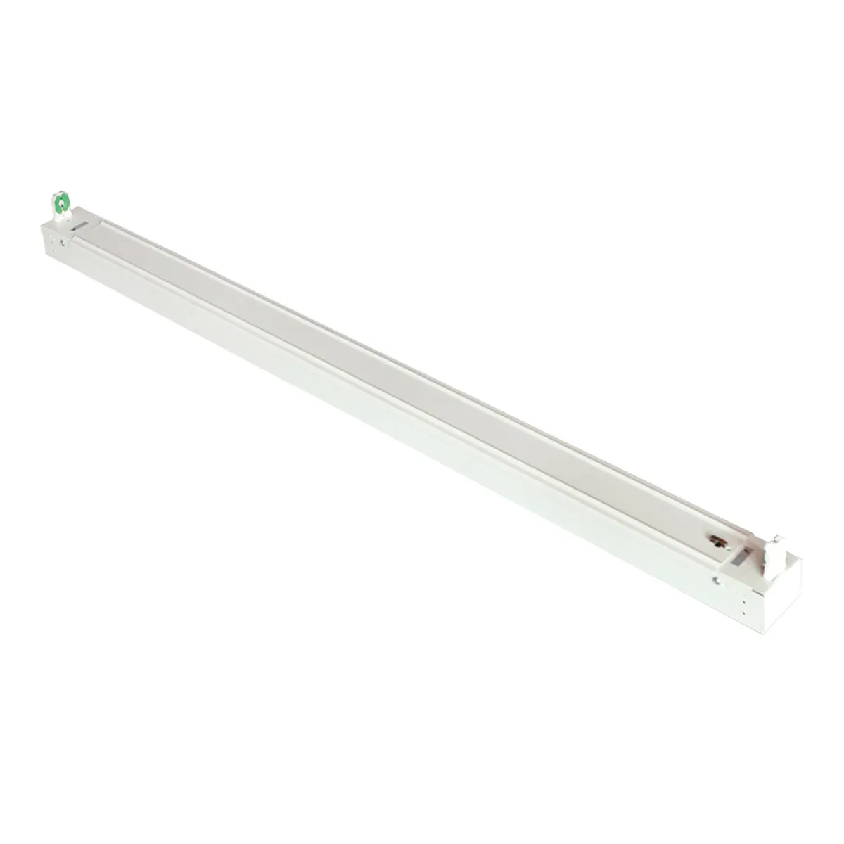 2ft 2-Lamp T8 LED Ready Strip Light, Double End Wiring, Bulbs Not Included