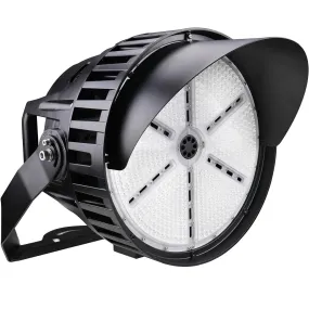 500W Led Stadium Light - 277-480Vac - 70000 Lumens 5000K, 0-10V Dimmable IP65, 30 Degree Beam Angle, UL-Listed