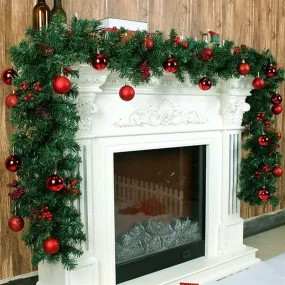 9ft Christmas Garland Decoration Artificial Greenery Pine Foliage