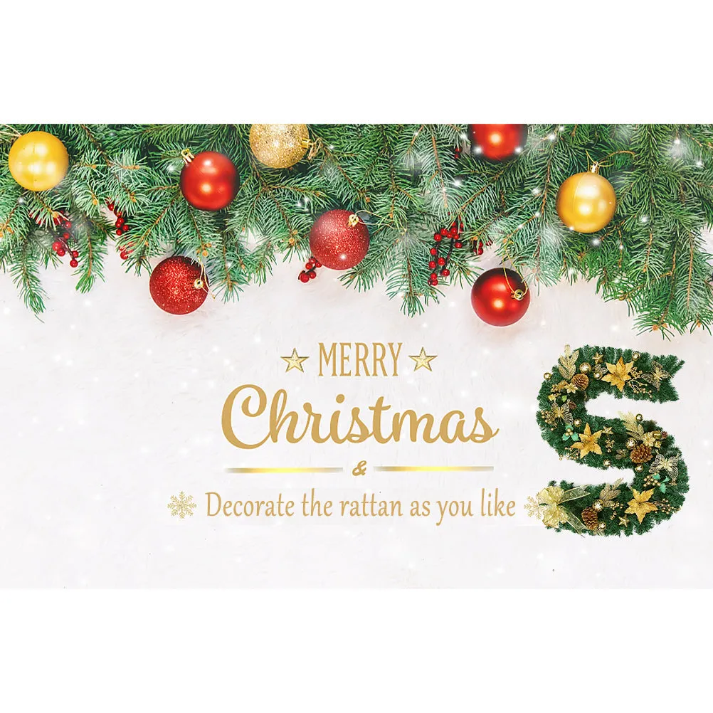 9ft Christmas Garland Decoration Artificial Greenery Pine Foliage