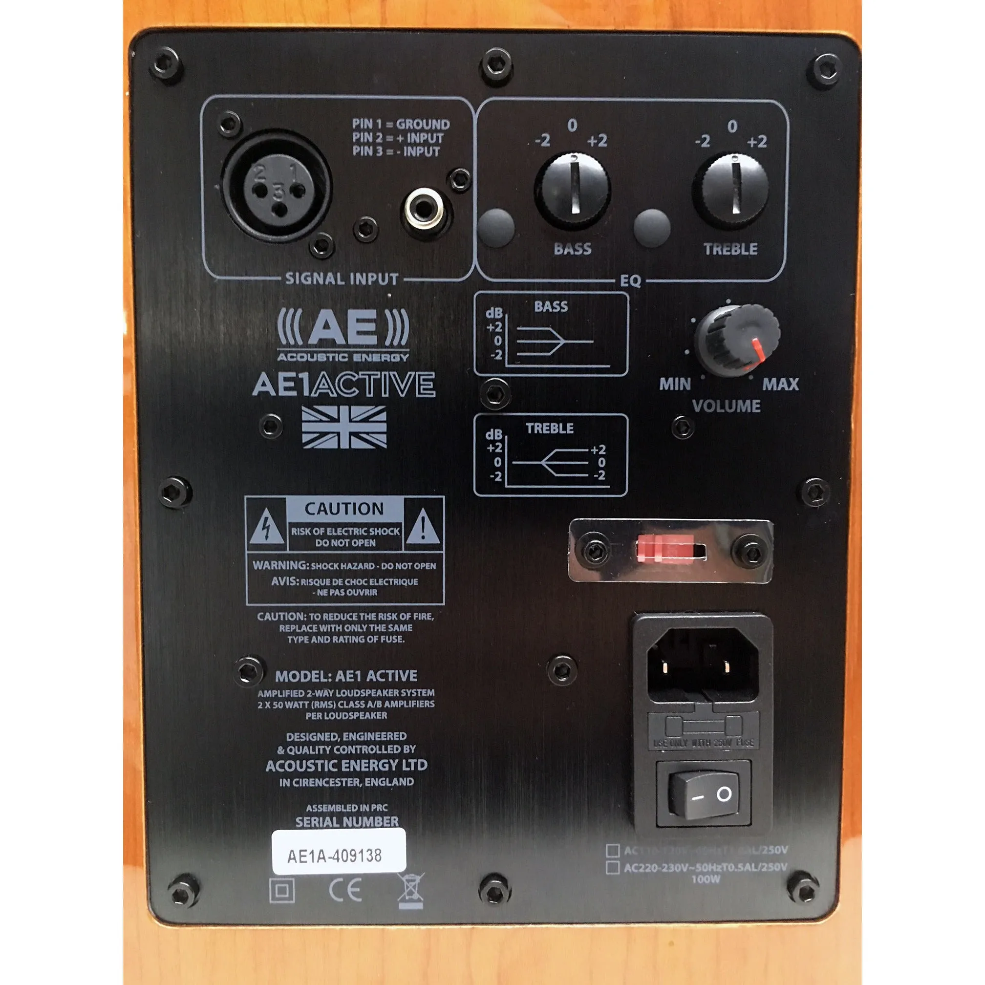 ACOUSTIC ENERGY AE1 Active Speakers (Open Box)