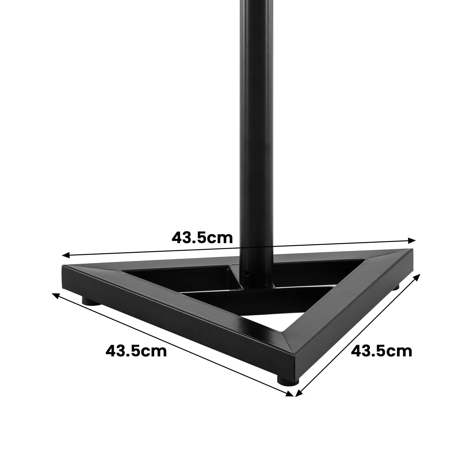 Adjustable Steel Floor Speaker Stands, 6 Heights - Karrera