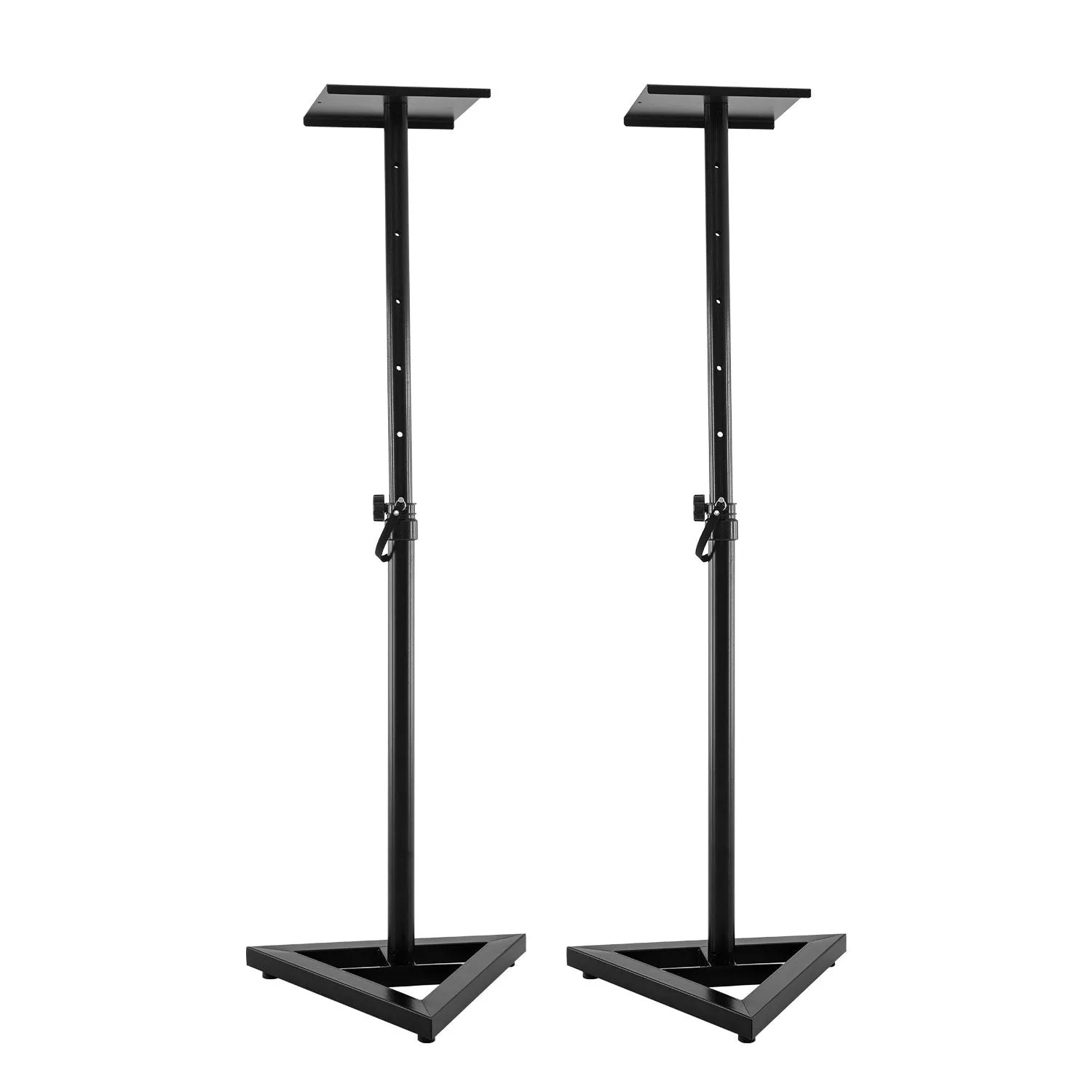 Adjustable Steel Floor Speaker Stands, 6 Heights - Karrera