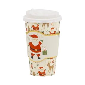 All Over Santa To-Go Cup Set