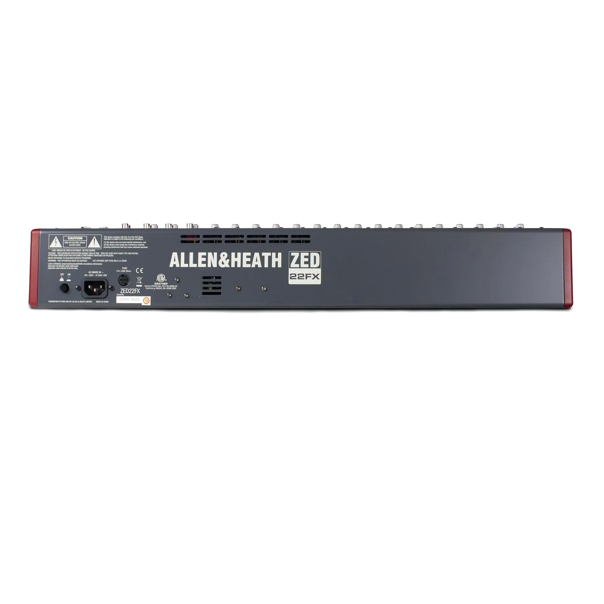 Allen&Heath 16 Mono Mic/Line - 3 Stereo - USB With FX