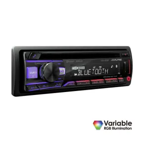 Alpine CDE-203BT CD/MP3/USB Reciver With iPhone / Android Compatibility