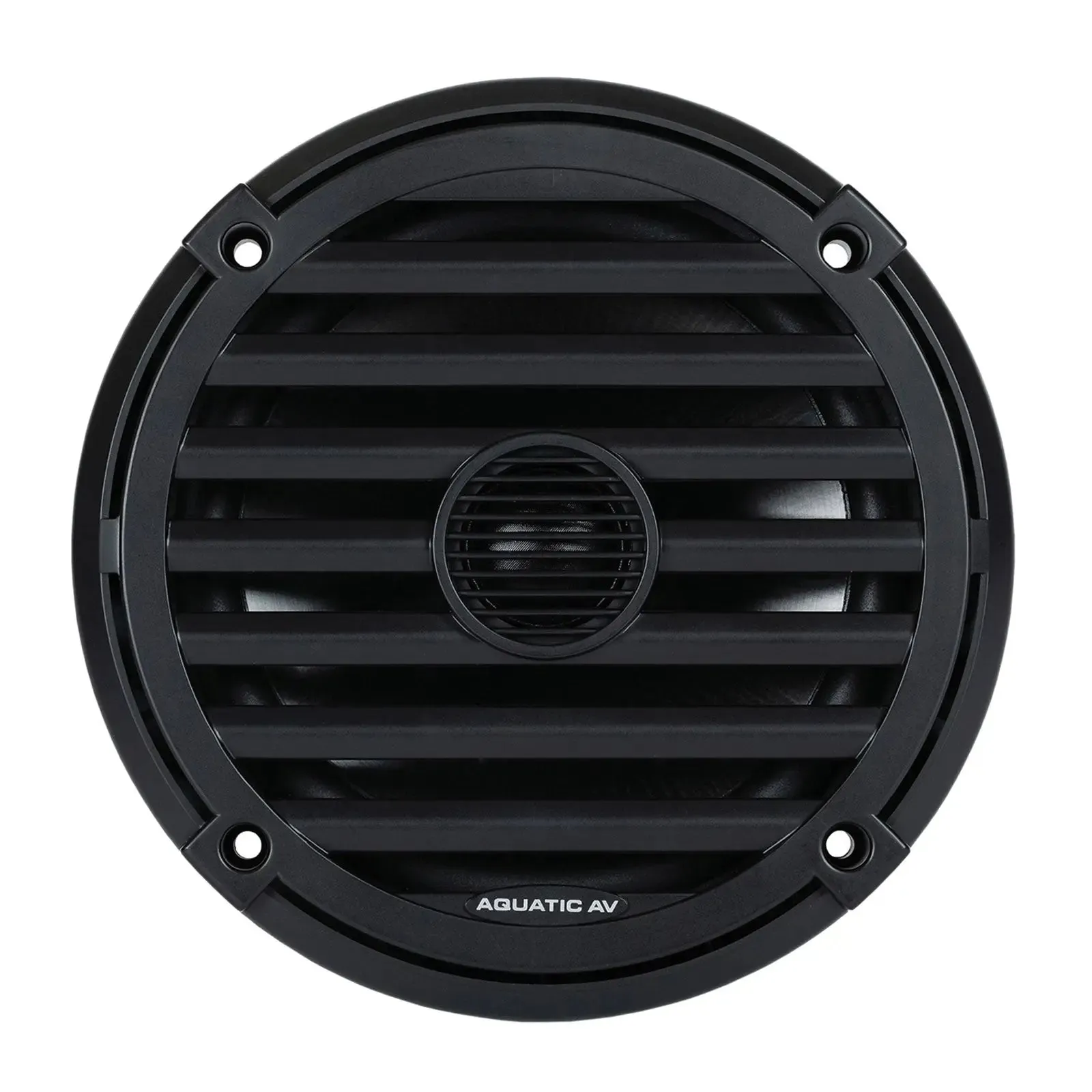 Aquatic AV EL422 6.5" Waterproof LED Cone Marine ELITE Speakers 240W Black (Pair)