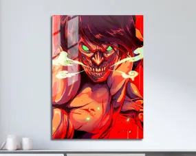 Attack on Titan Attack Titan Metal Poster