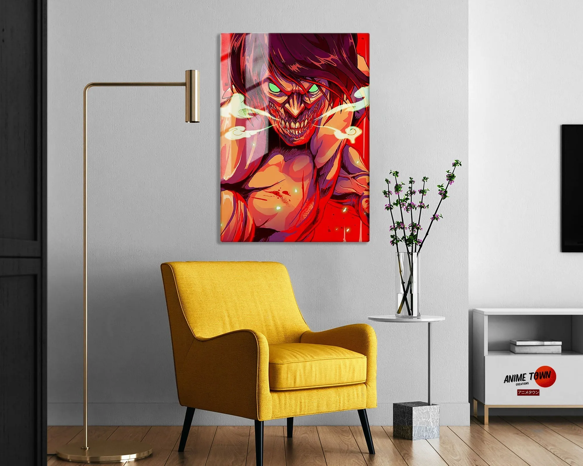 Attack on Titan Attack Titan Metal Poster