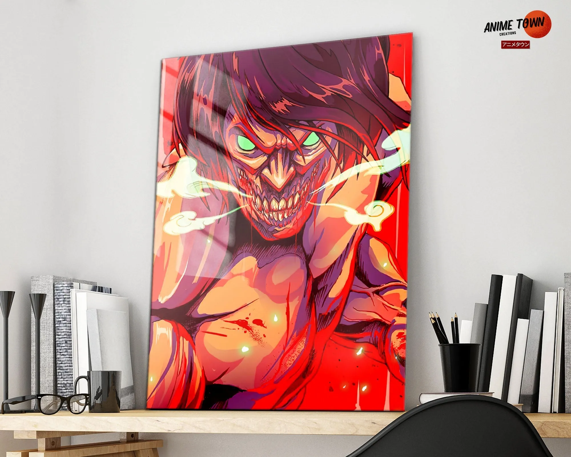 Attack on Titan Attack Titan Metal Poster
