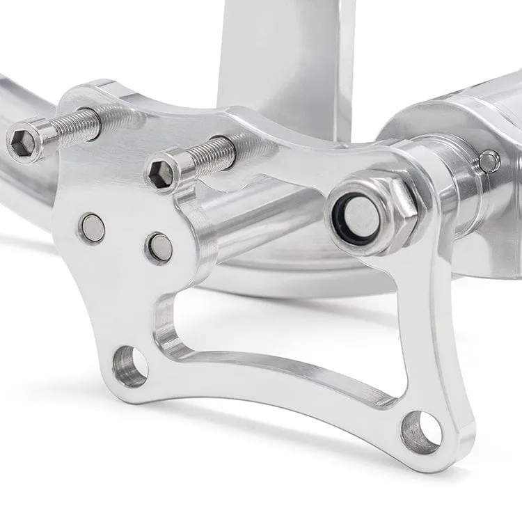 Attitude Inc Billet Forward Control kit, Polished, 4 in Forward, For Harley-Davidson Street Glide 2009-2020, Kit