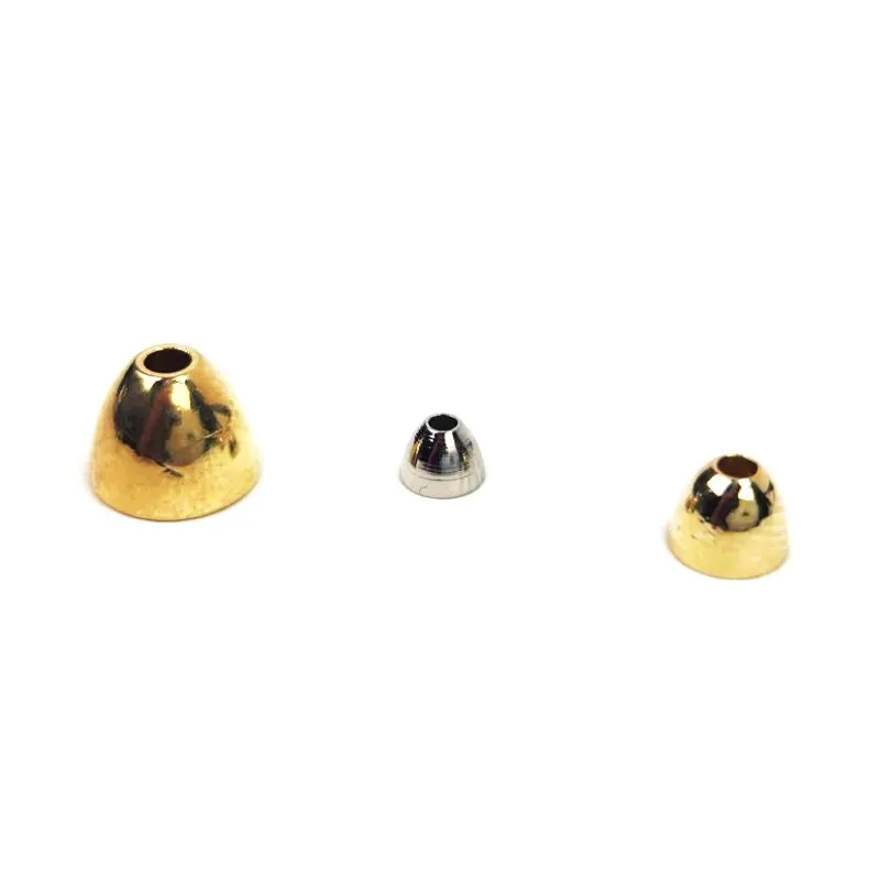 Big Y Brass Fly Tying Cones--25 Pack
