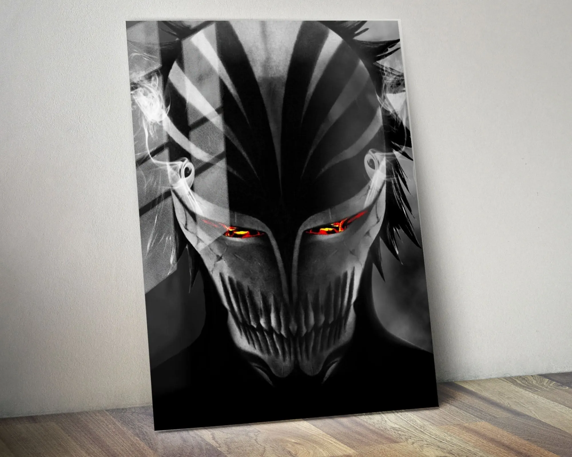 Bleach Hollow Mask Metal Poster