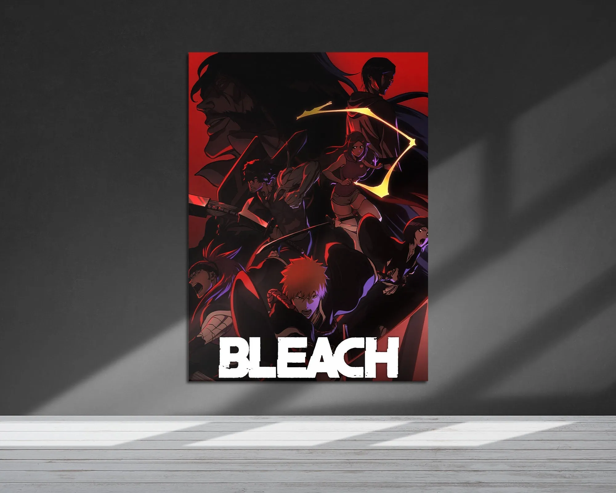 Bleach Thousand Year Blood War Metal Poster