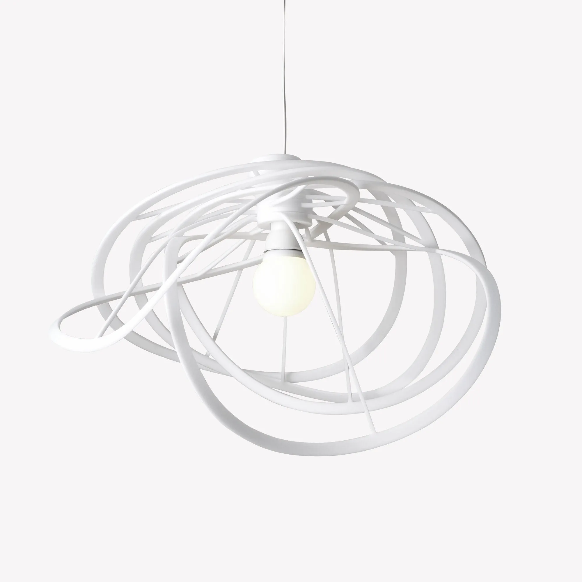 Bloom Suspended Ceiling Light White Large