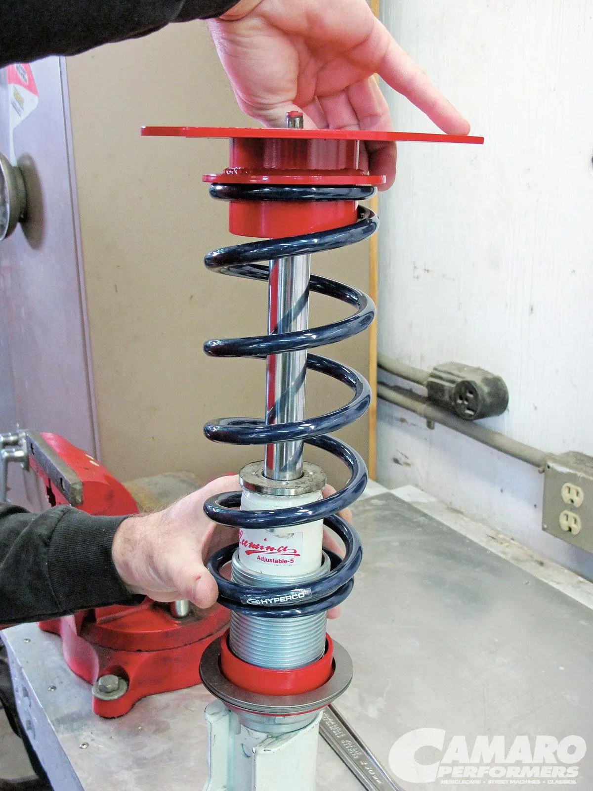 BMR Coilover Conversion Kits Chevy Camaro / Pontiac Firebird (84-92) Red or Black Hammertone