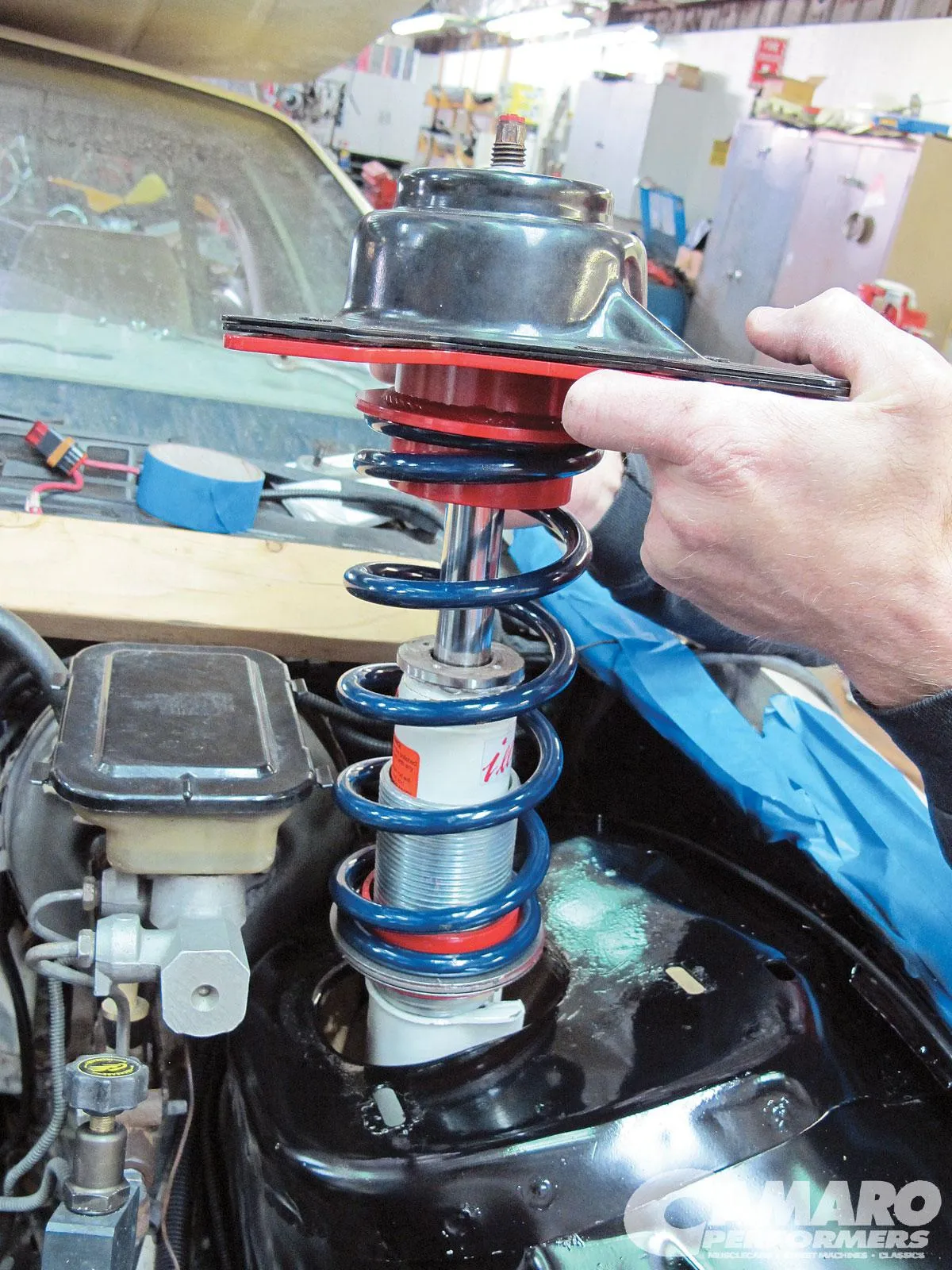 BMR Coilover Conversion Kits Chevy Camaro / Pontiac Firebird (84-92) Red or Black Hammertone