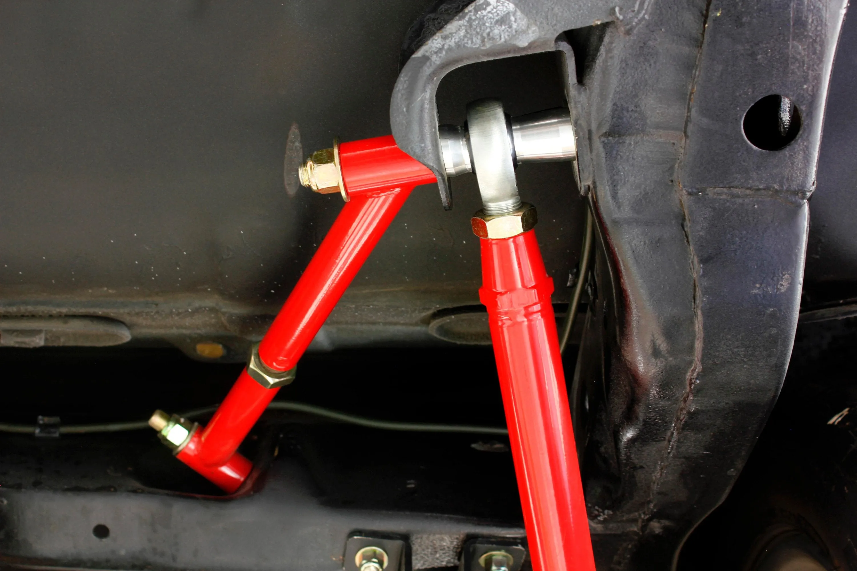 BMR Control Arm Reinforcement Braces Buick Skylark (64-67) Red or Black