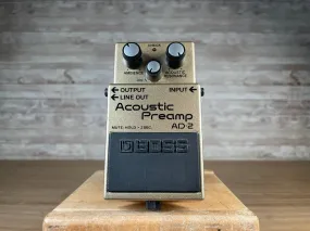 Boss AD-2 Acoustic Preamp Used