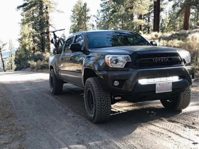 Cali Raised 32" Lower Bumper Hidden LED Light Bar For Tacoma (2005-2015)