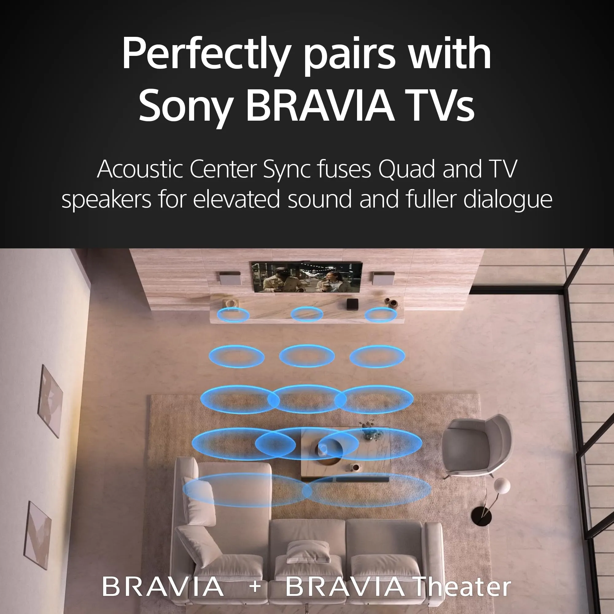 Certified Refurbished - Sony - BRAVIA Theater Quad with 16 total speakers - Gray