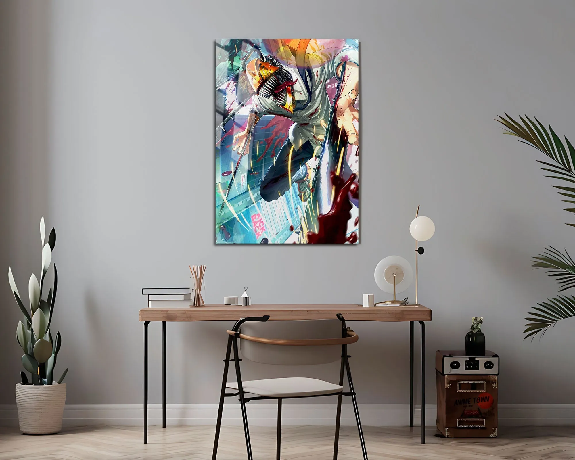 Chainsaw Man Artistic Metal Poster