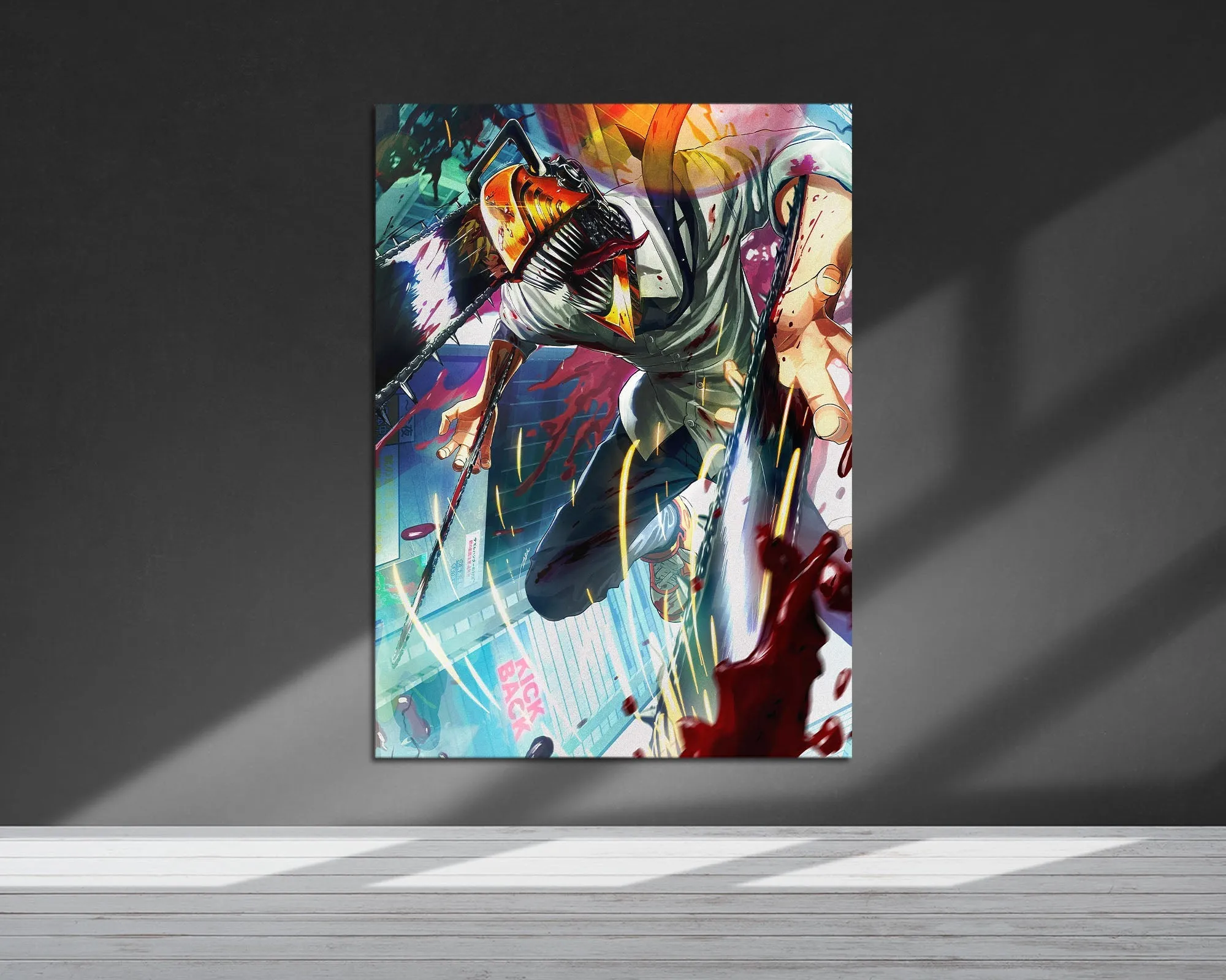 Chainsaw Man Artistic Metal Poster