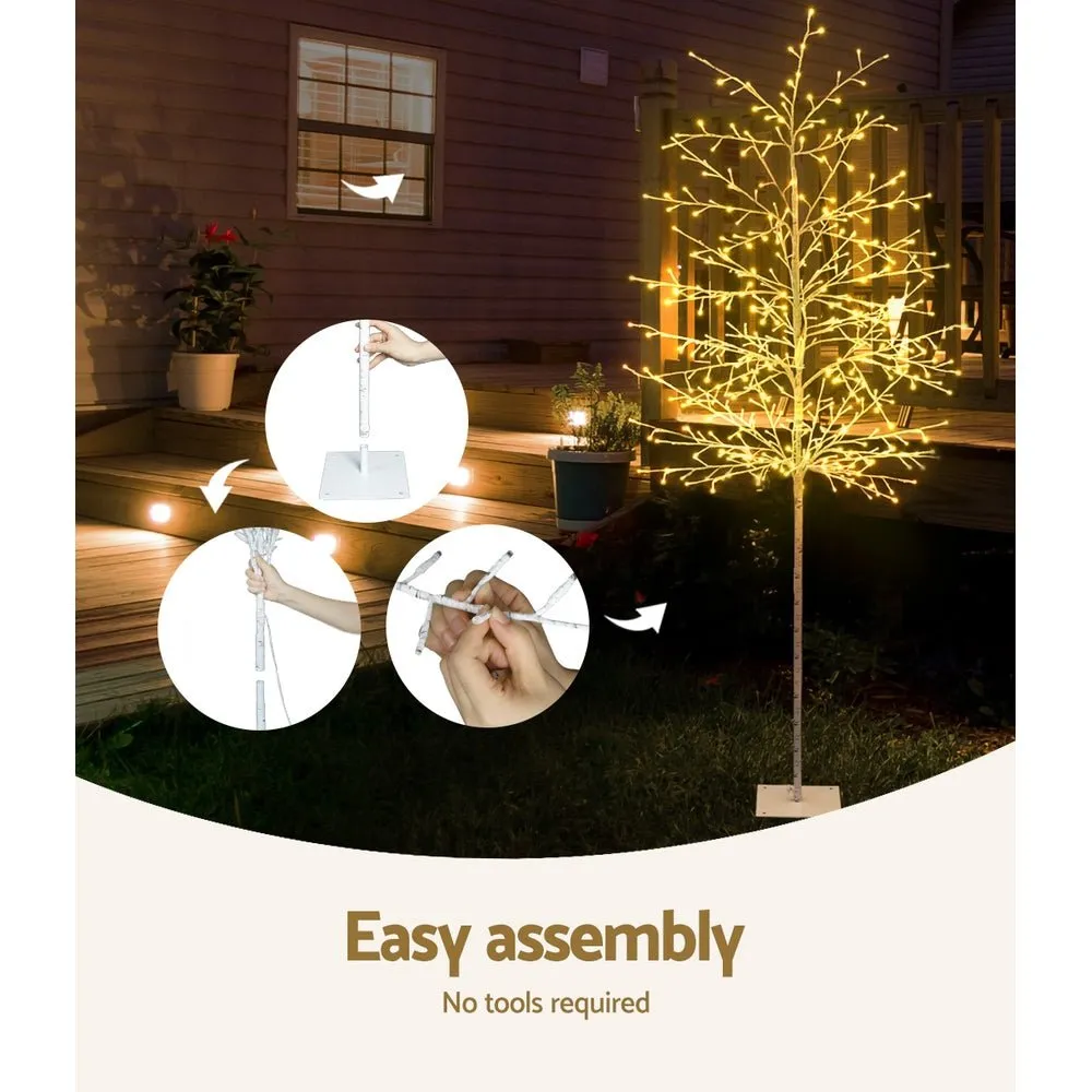 Christmas Tree 2.1M 480 LED Trees With Lights Warm White