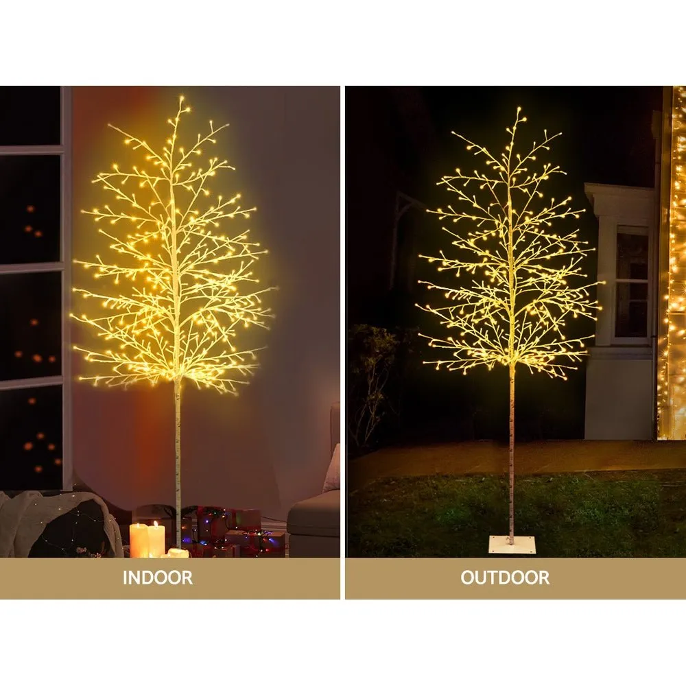 Christmas Tree 2.1M 480 LED Trees With Lights Warm White