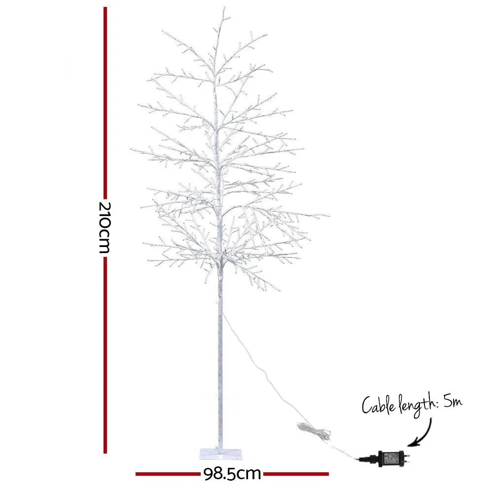 Christmas Tree 2.1M 480 LED Trees With Lights Warm White