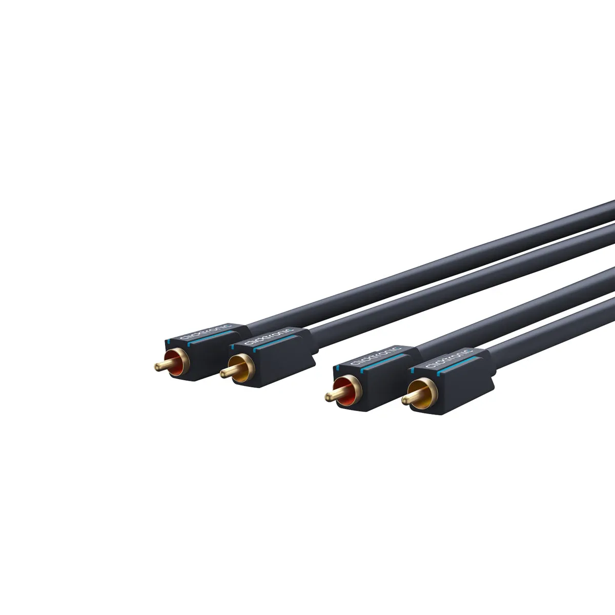 Clicktronic Stereo RCA Male to Male (st. Audio) 15m