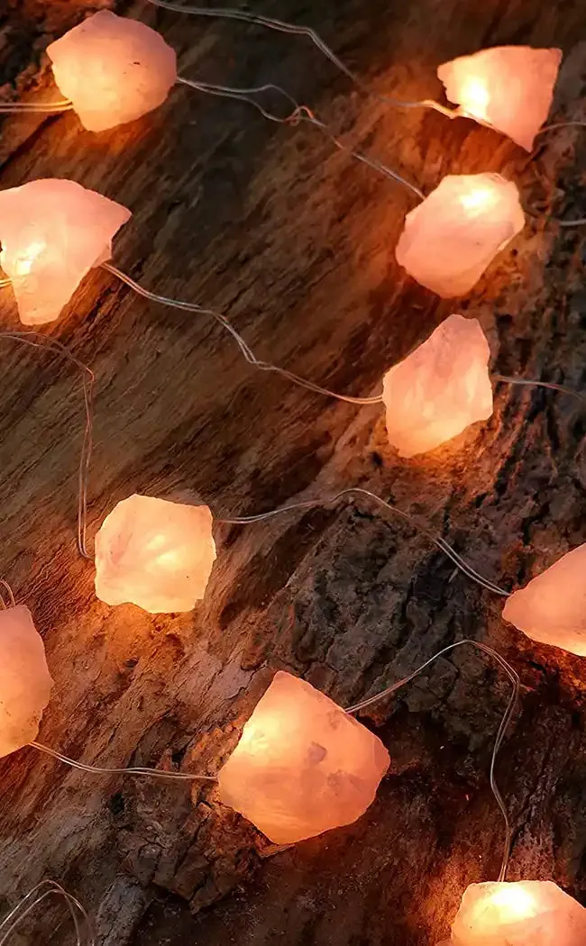 Crystal String Lights | Amethyst