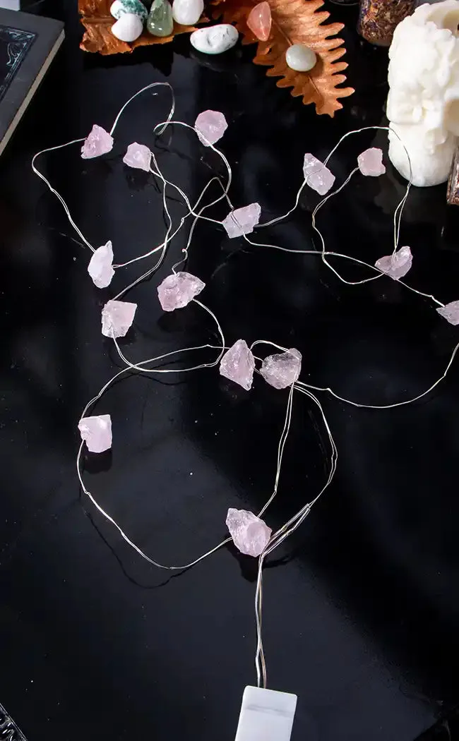 Crystal String Lights | Amethyst