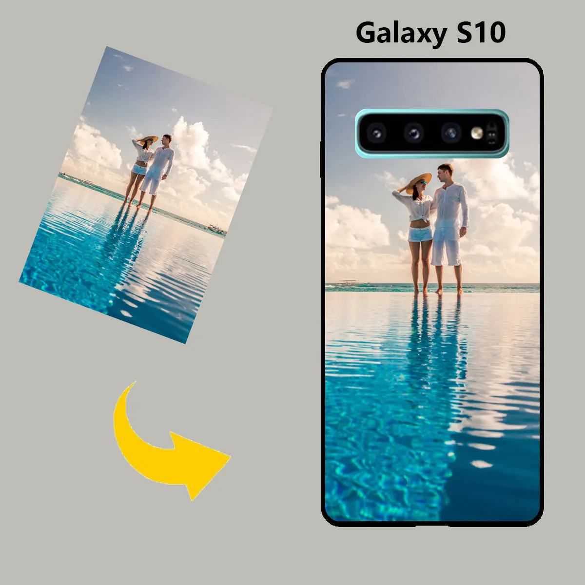 Custom Phone Cover Your Own Case with Photo for Samsung Cover Photo