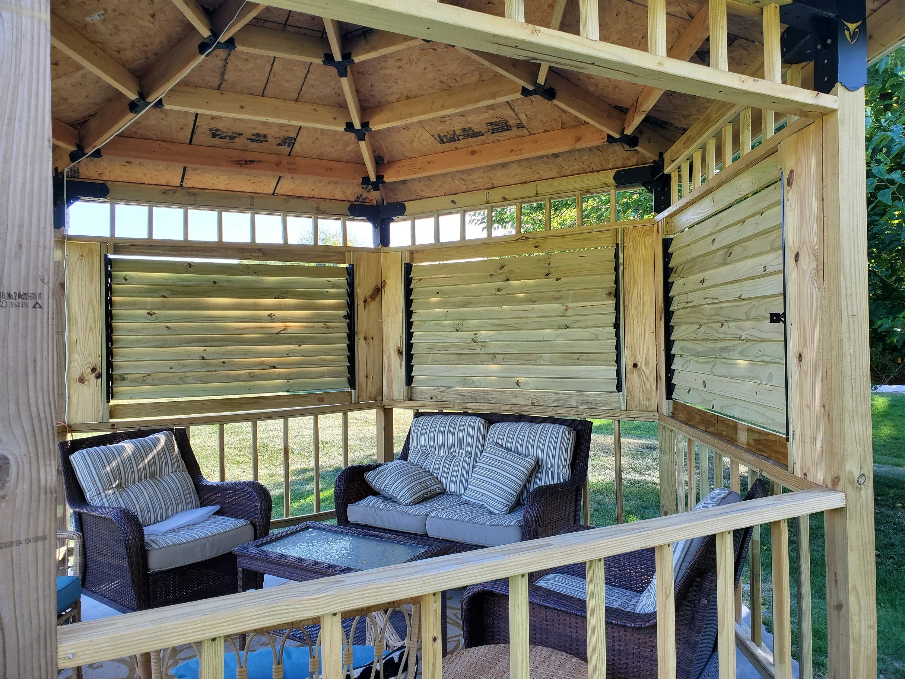 Decorative 36" DIY Louver Kit