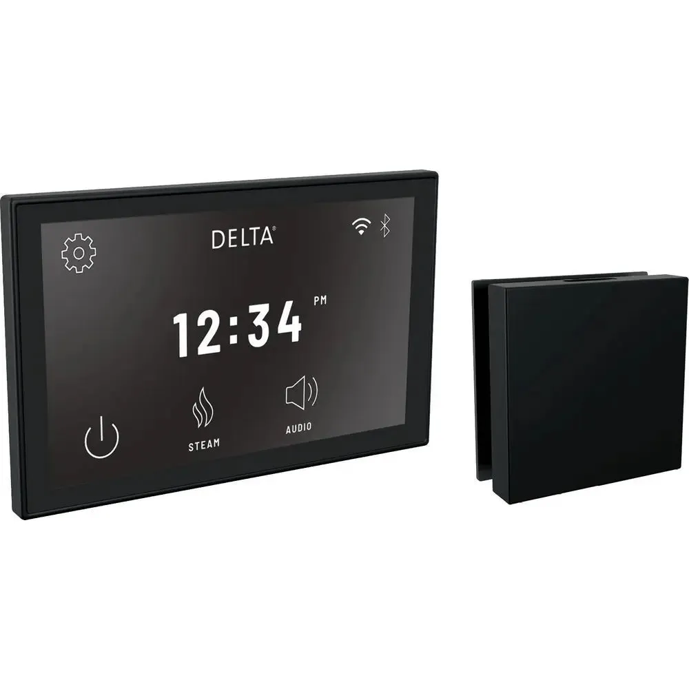 Delta Steamscape Linear Square Delu Xe Package Matte Black 5CH-550L-BL