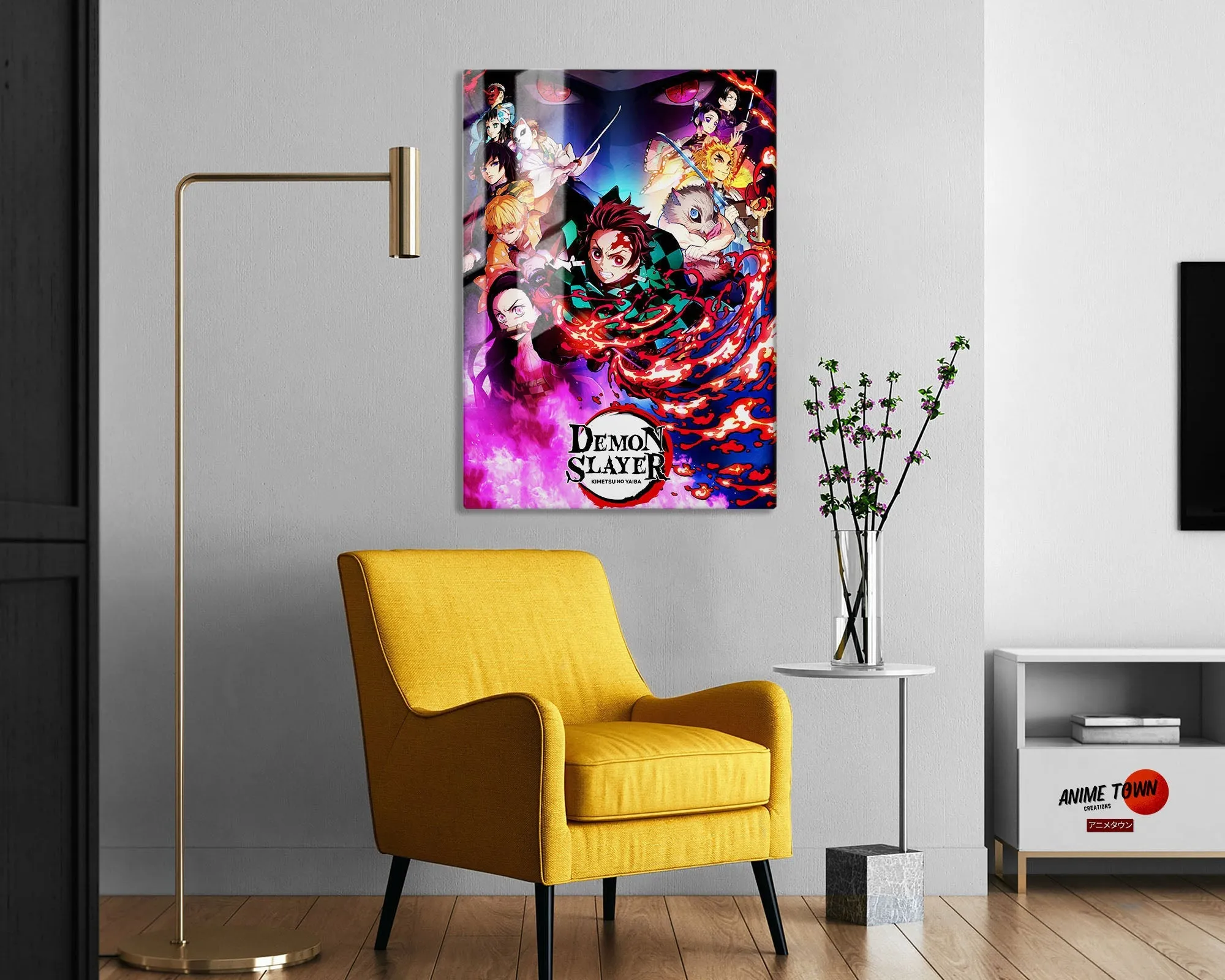 Demon Slayer Kimetsu no Yaiba Metal Poster