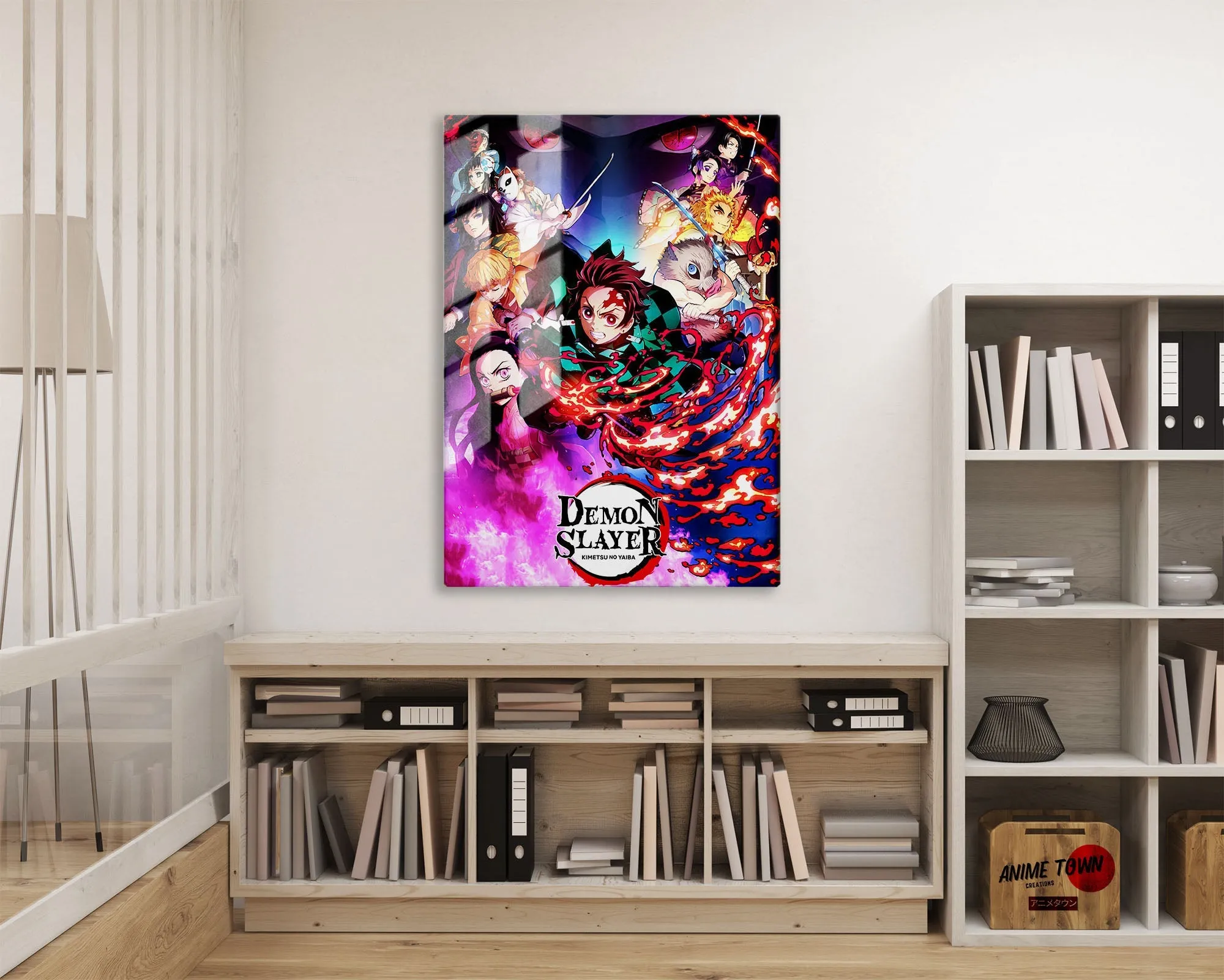 Demon Slayer Kimetsu no Yaiba Metal Poster