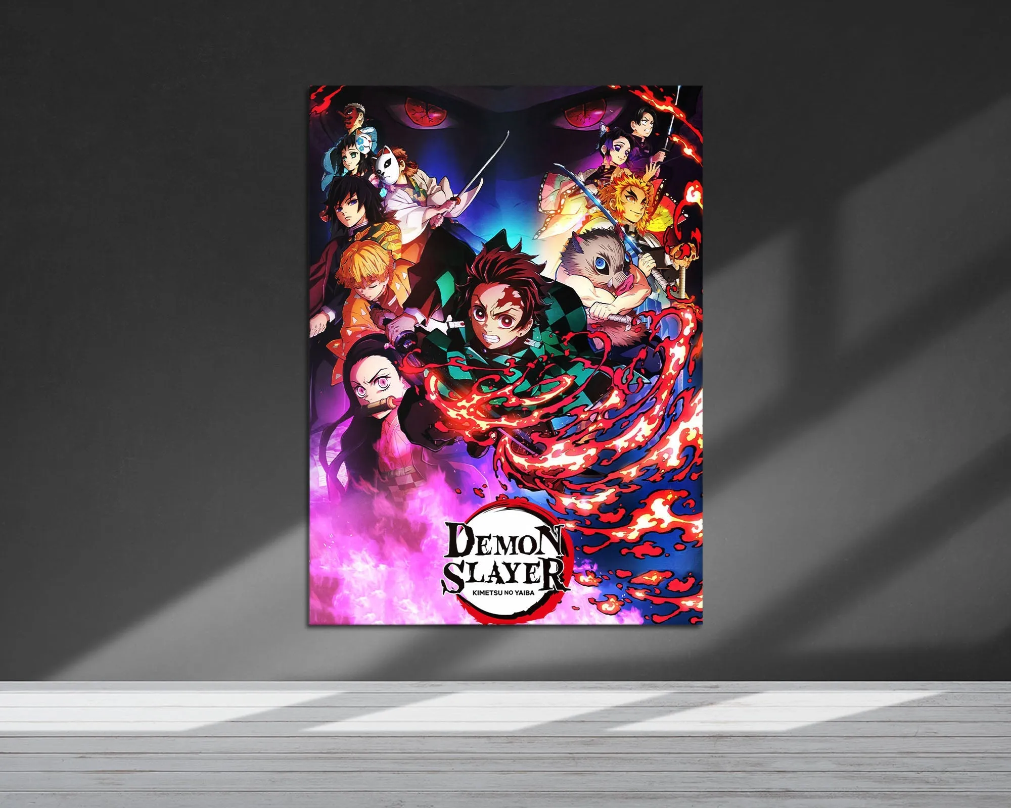 Demon Slayer Kimetsu no Yaiba Metal Poster
