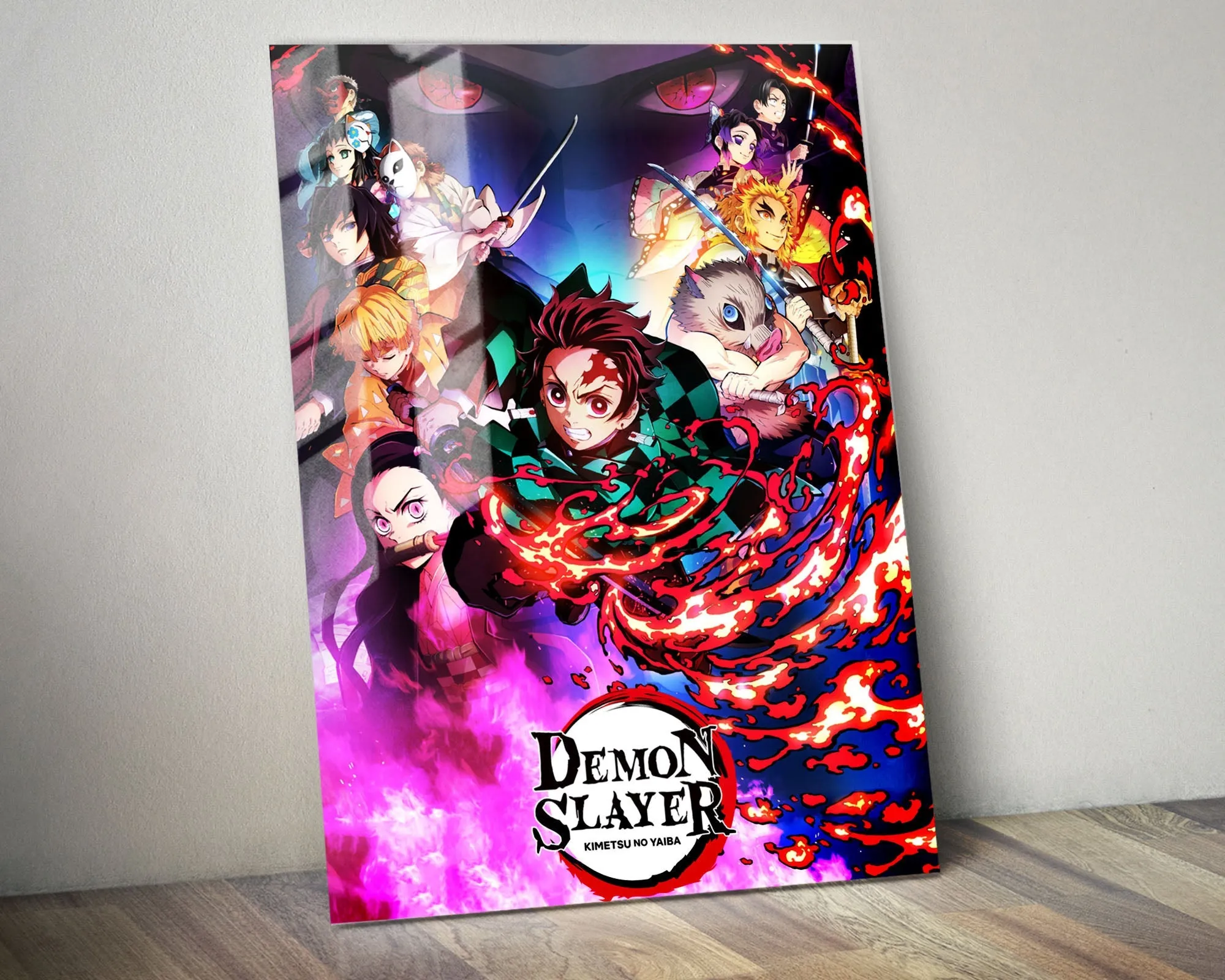 Demon Slayer Kimetsu no Yaiba Metal Poster