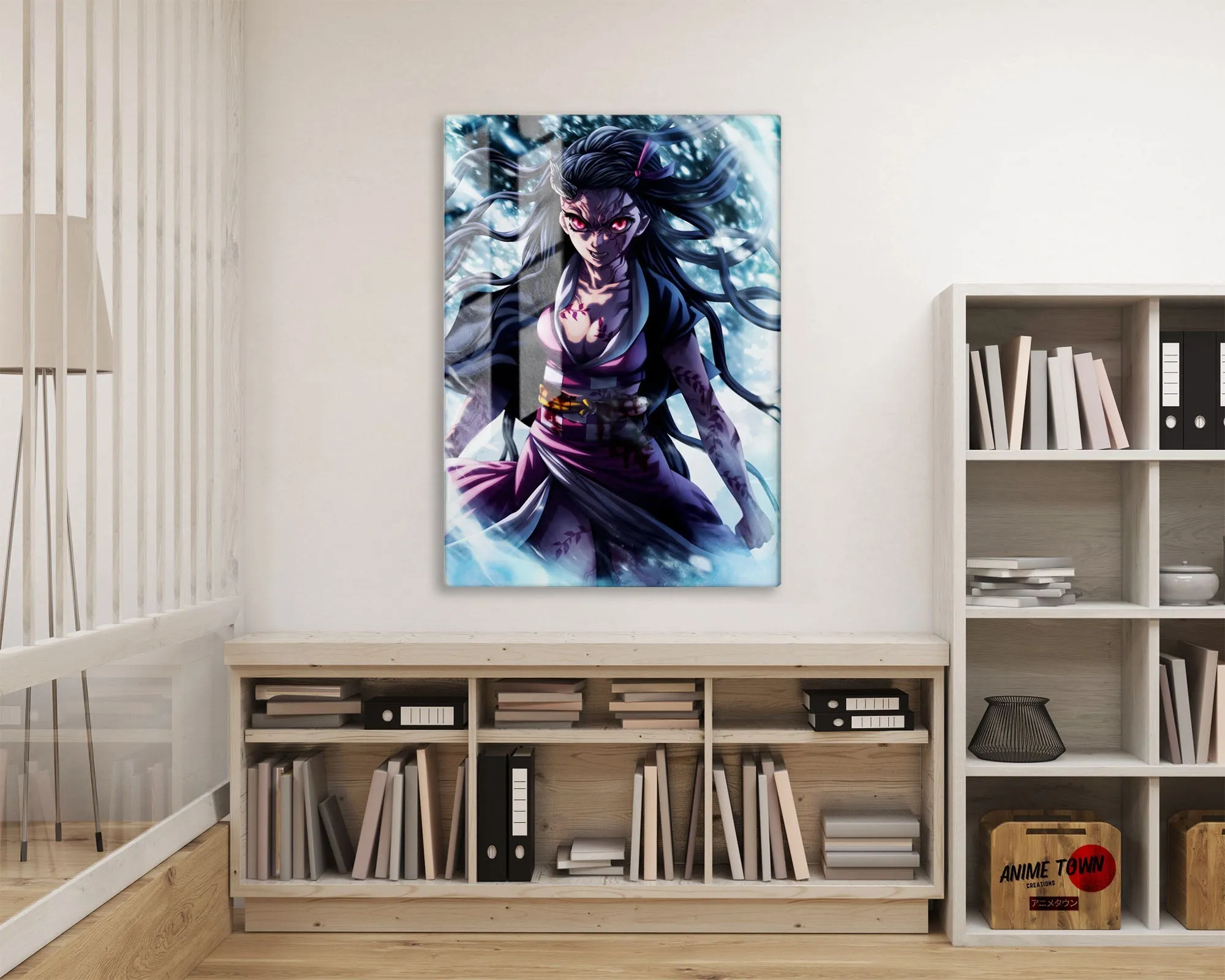 Demon Slayer Nezuko Demon Art Metal Poster