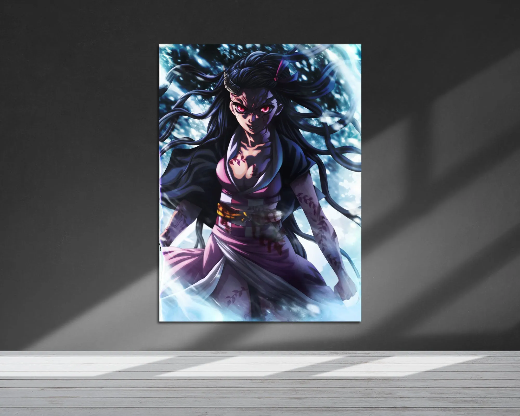 Demon Slayer Nezuko Demon Art Metal Poster