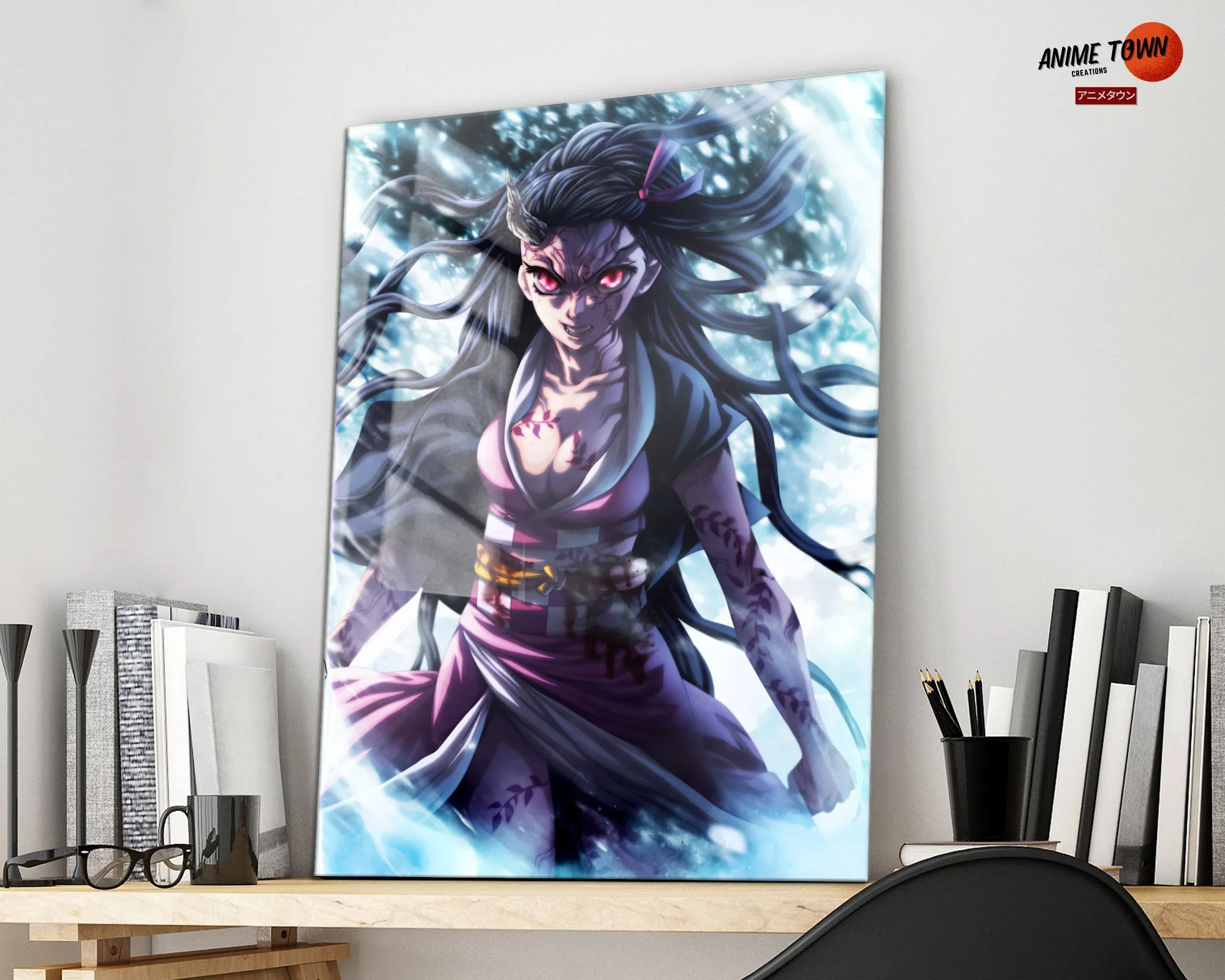 Demon Slayer Nezuko Demon Art Metal Poster