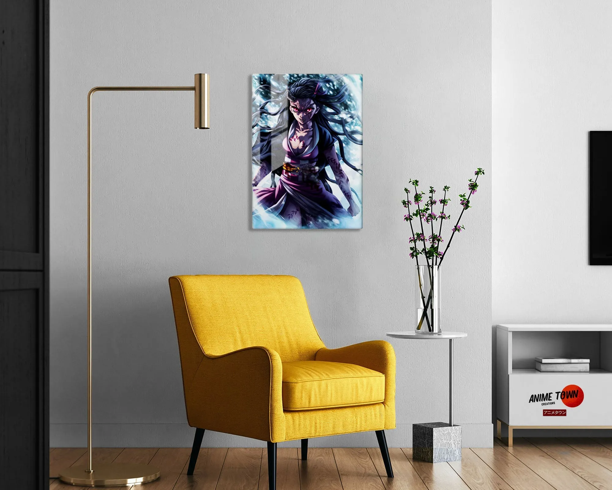 Demon Slayer Nezuko Demon Art Metal Poster