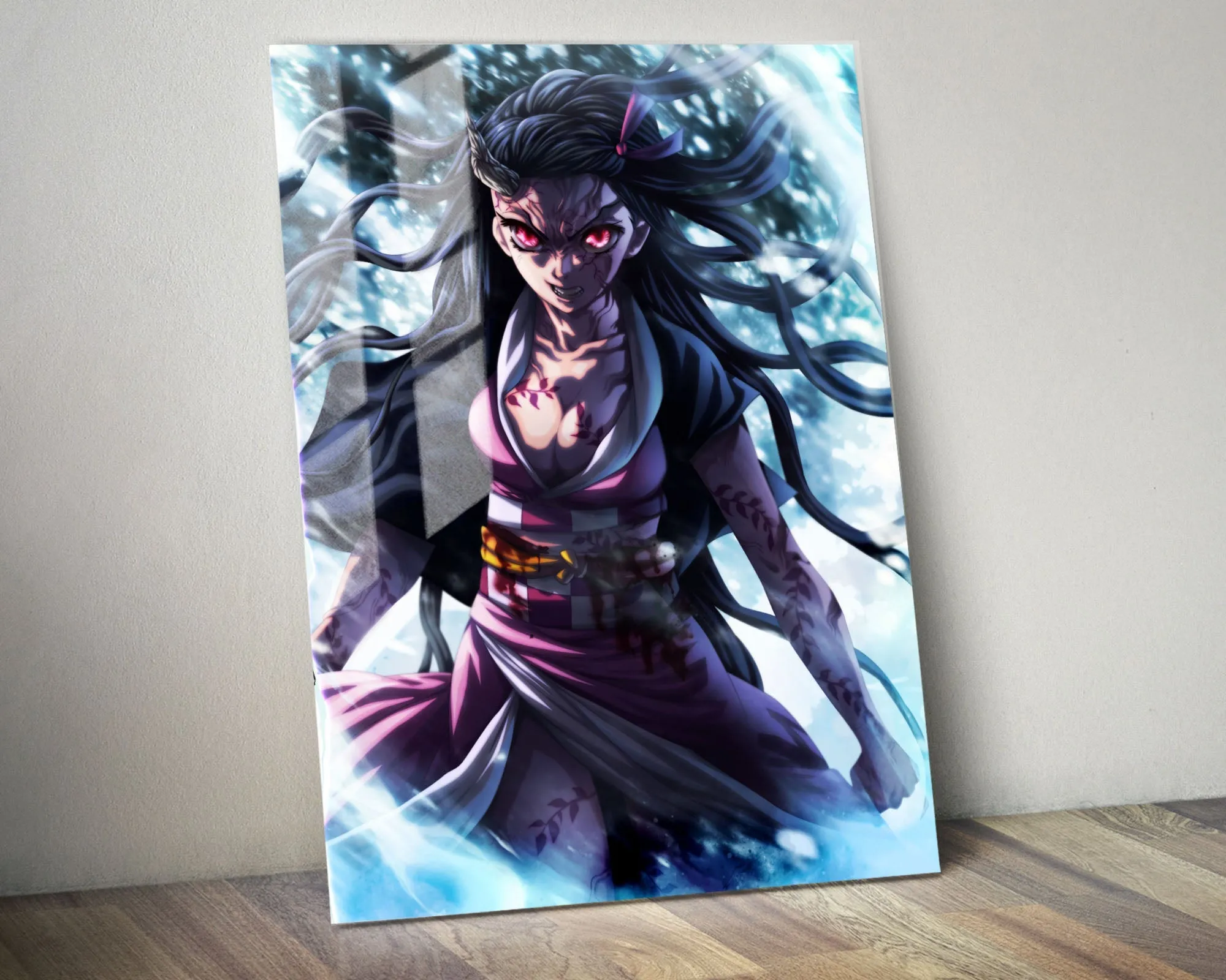 Demon Slayer Nezuko Demon Art Metal Poster