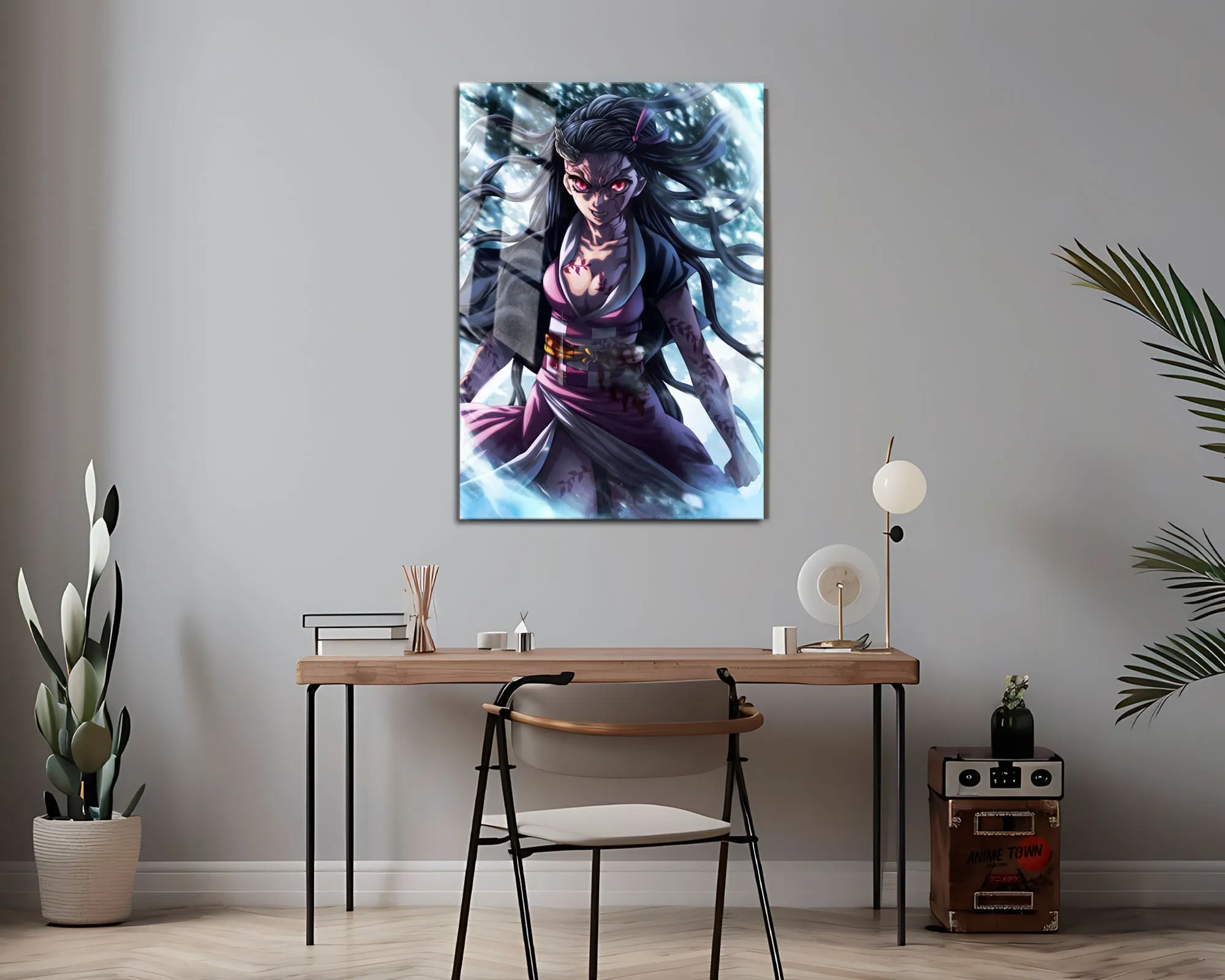 Demon Slayer Nezuko Demon Art Metal Poster