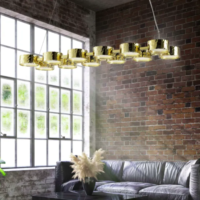Dining Table Round Elements Pendant  | Limelight | Stil Lux